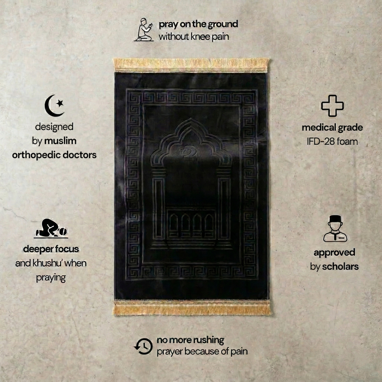 Med Salah® Prayer Mat